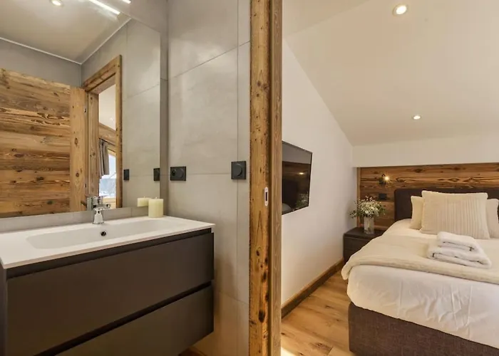 Апартаменты Jacaranda4 Sublime 6pax 80m2 Vue Mtblanc Parking